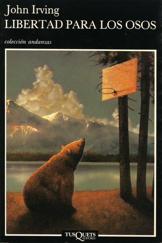 Portada de Libertad para los osos, de John Irving