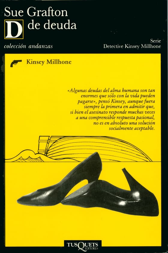 Portada de D de deuda, de Sue Grafton