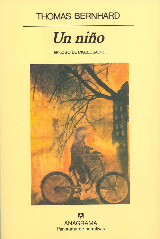 Coberta de Un niño, de Thomas Bernhard