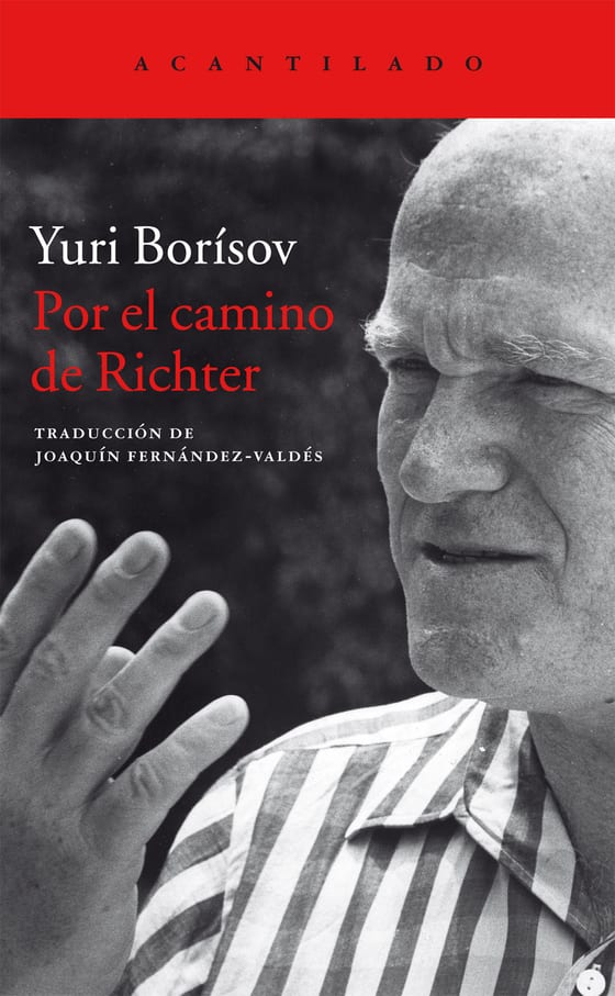 Coberta de Por el camino de Richter, de Yuri Borísov
