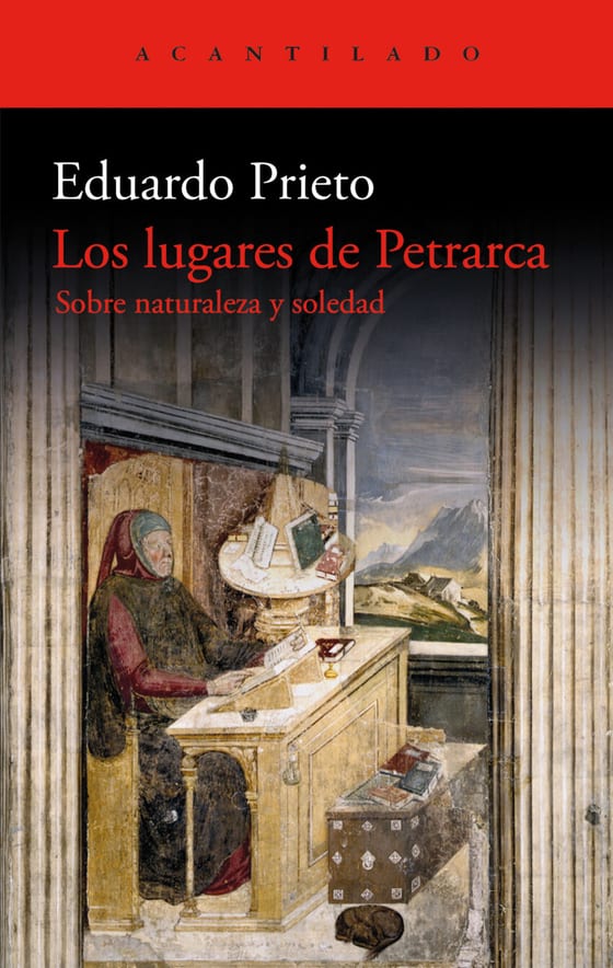 Portada de Los lugares de Petrarca, de Eduardo Prieto
