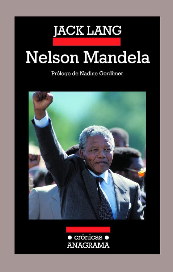 Portada de Nelson Mandela, de Jack Lang