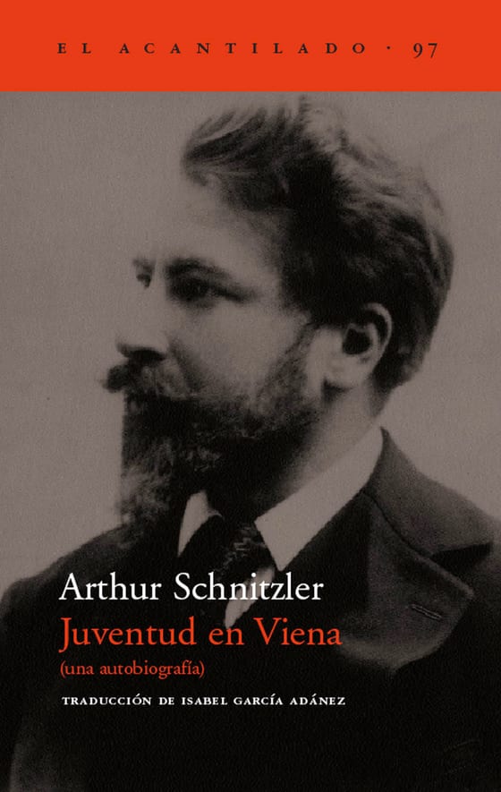Portada de Juventud en Viena, de Arthur Schnitzler