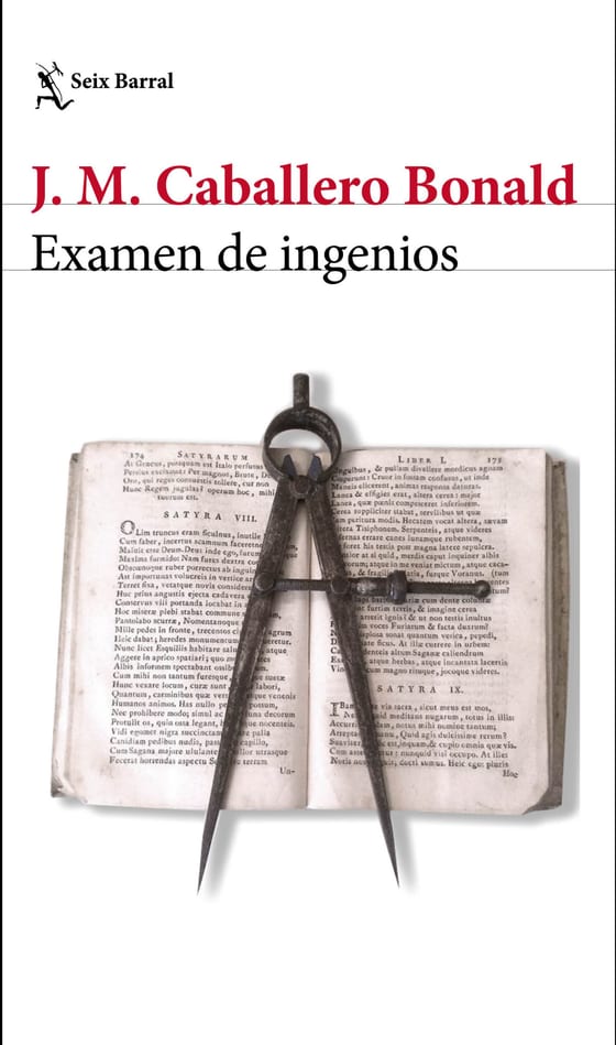 Portada de Examen de ingenios, de José Manuel Caballero Bonald