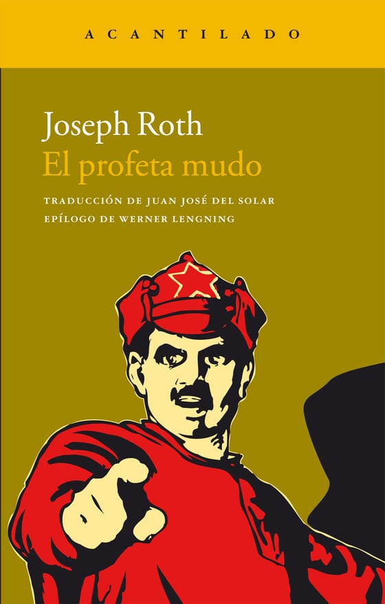 Coberta de El profeta mudo, de Joseph Roth