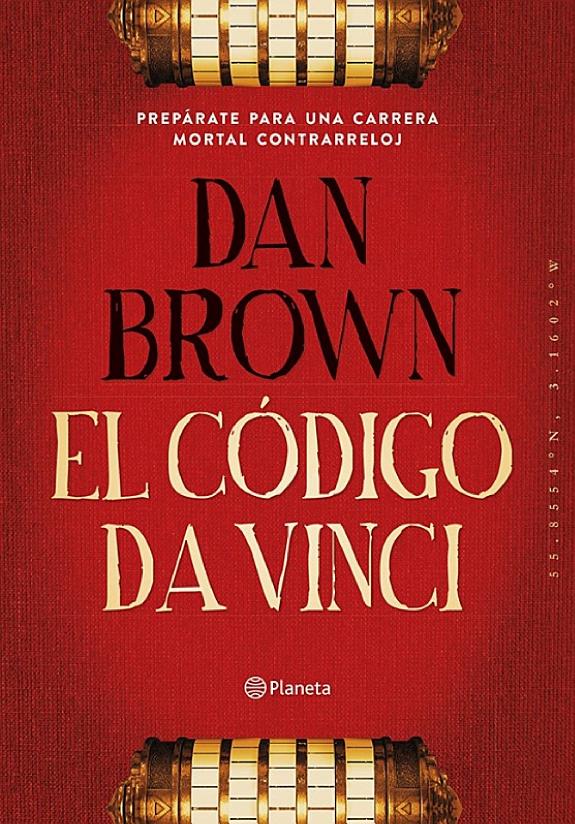 Portada de El código Da Vinci, de Dan Brown