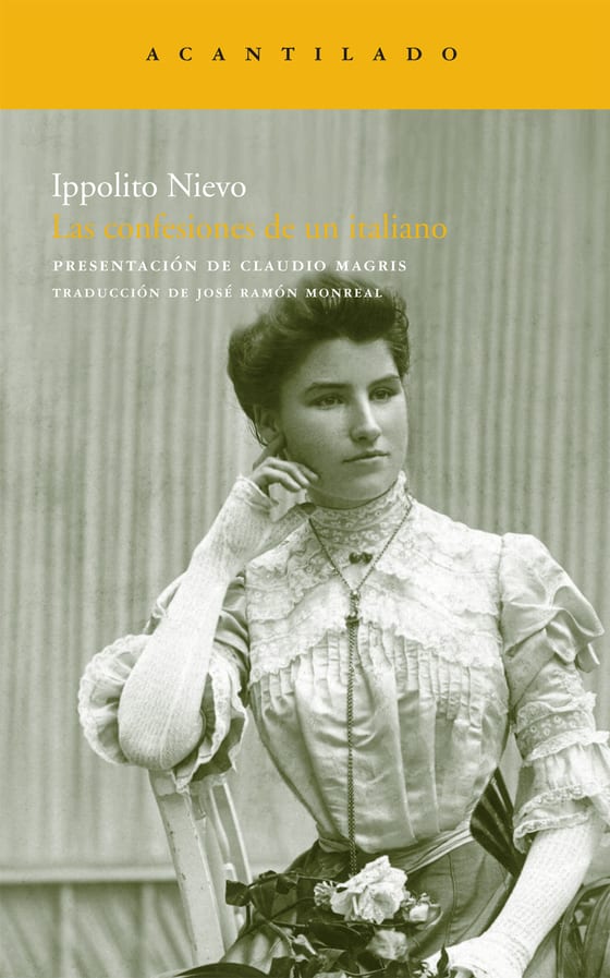 Coberta de Las confesiones de un italiano, de Ippolito Nievo