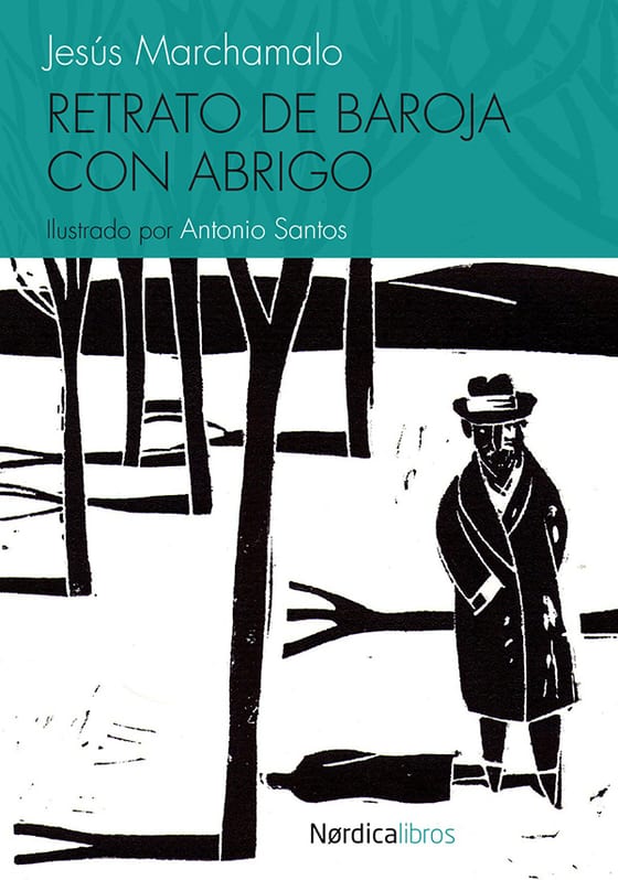Coberta de Retrato de Baroja con abrigo, de Jesús Marchamalo