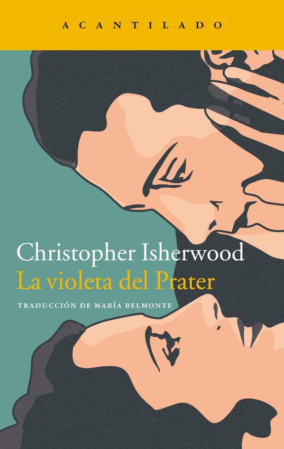 Coberta de La violeta del Prater, de Christopher Isherwood