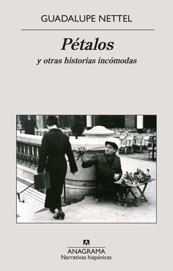 Coberta de Pétalos y otras historias incómodas, de Guadalupe Nettel
