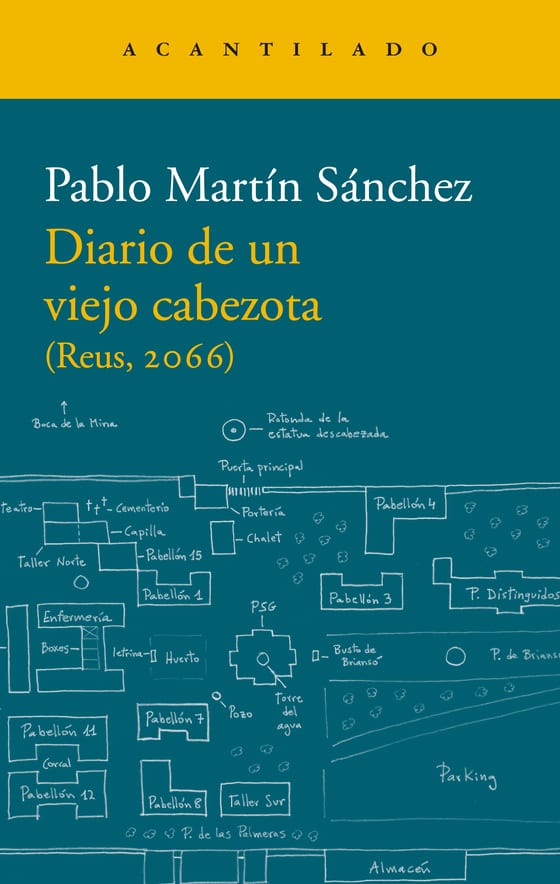 Coberta de Diario de un viejo cabezota, de Pablo Martín Sánchez