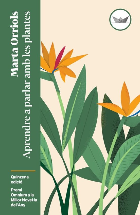 Portada de Aprendre a parlar amb les plantes, de Marta Orriols