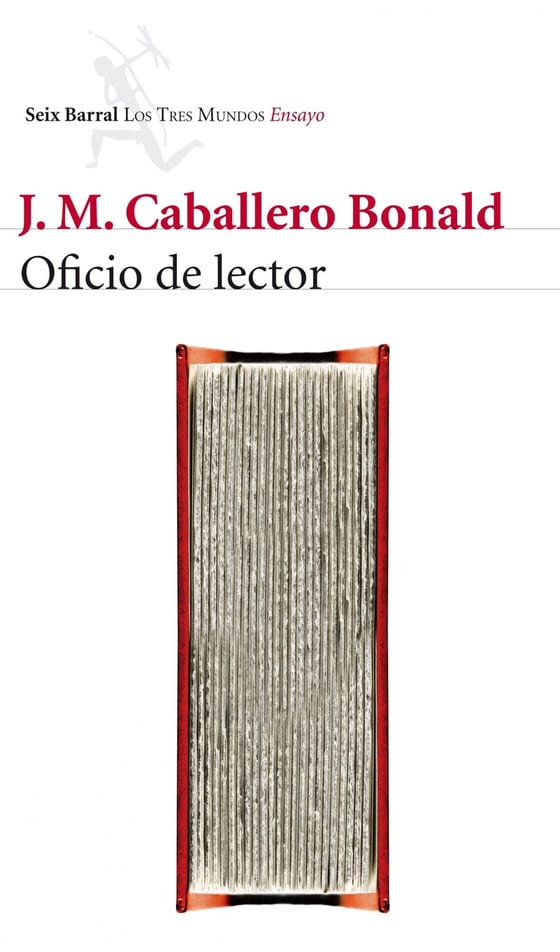 Portada de Oficio de lector, de José Manuel Caballero Bonald