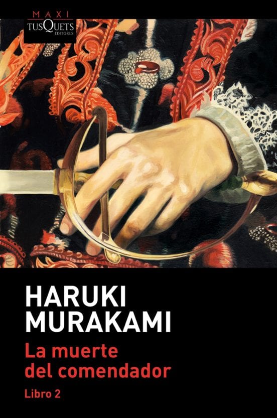 Coberta de La muerte del comendador, de Haruki Murakami
