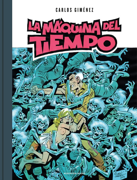 Portada de La máquina del tiempo, de Carlos Giménez