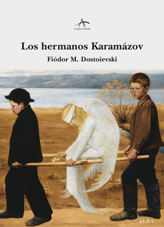 Coberta de Los hermanos Karamázov, de Fiódor Dostoievski