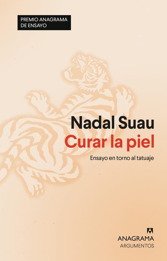 Portada de Curar la piel, de Nadal Suau