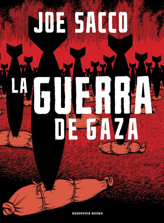 Portada de La guerra de Gaza, de Joe Sacco