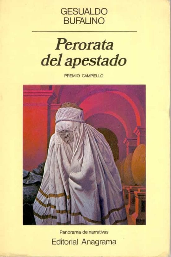 Coberta de Perorata del apestado, de Gesualdo Bufalino