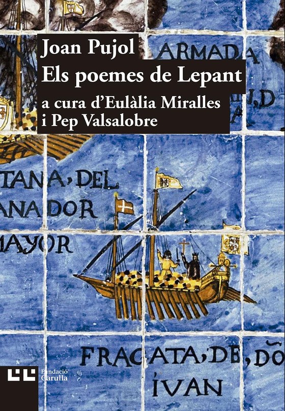 Coberta de Els poemes de Lepant, de Joan Pujol