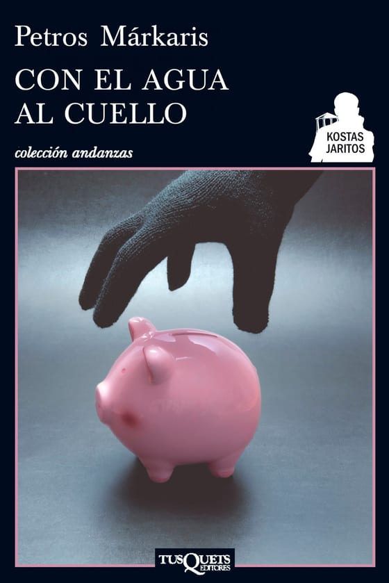 Portada de Con el agua al cuello, de Petros Márkaris