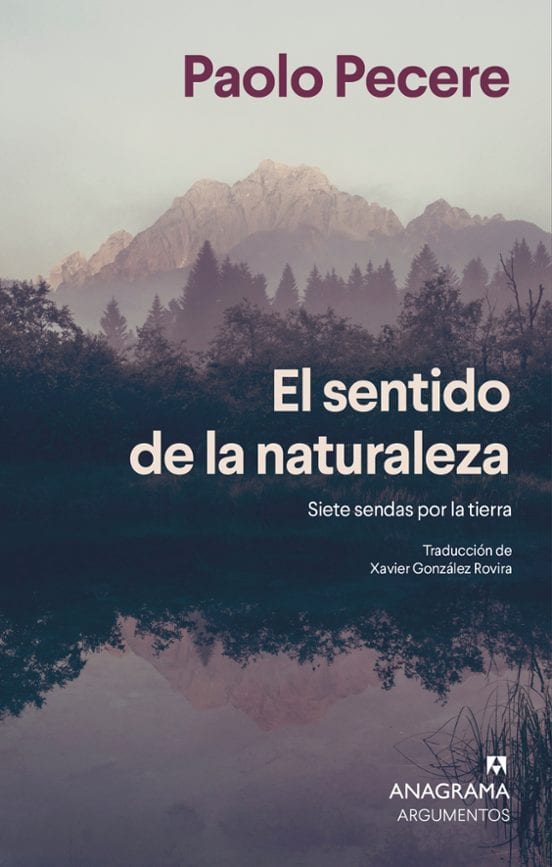 Coberta de El sentido de la naturaleza, de Paolo Pecere