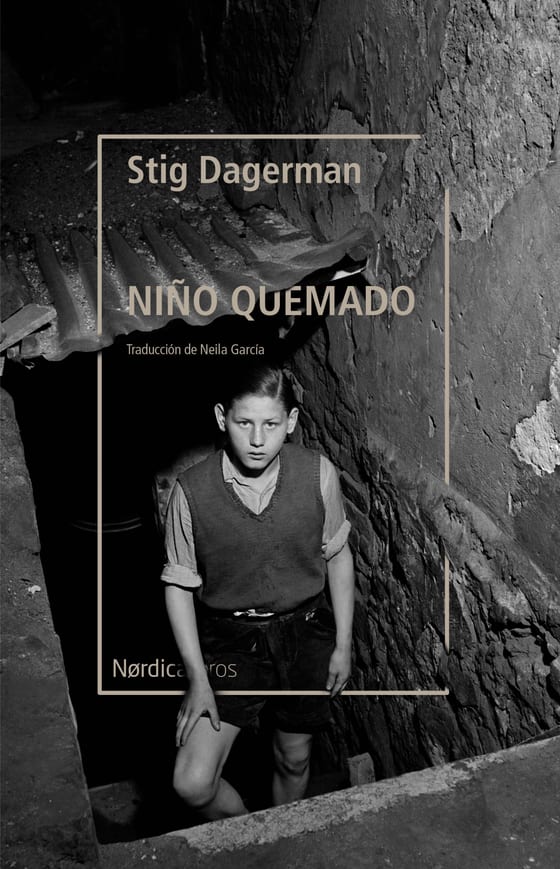 Coberta de Niño quemado, de Stig Dagerman