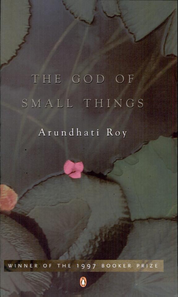 Portada de The god of small things, de Arundhati Roy