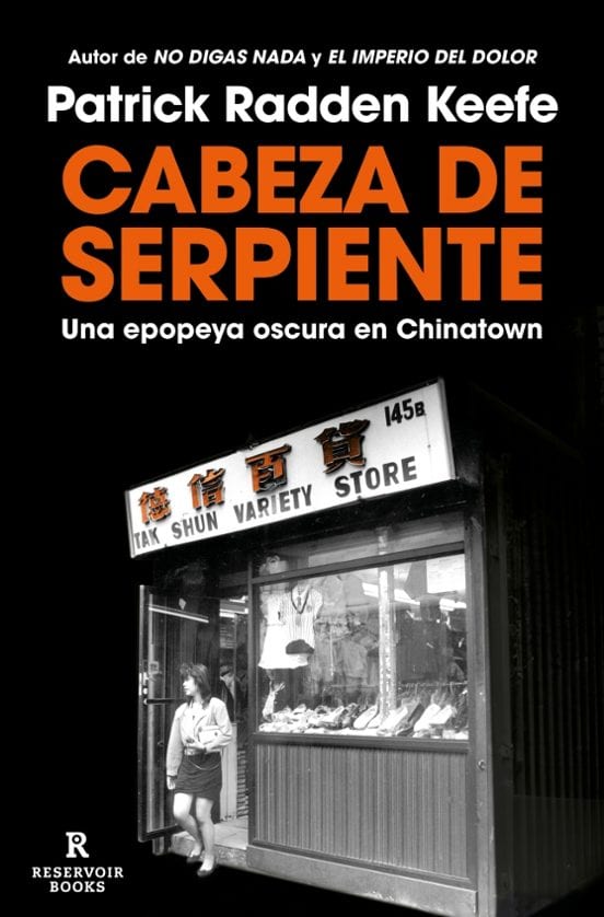 Portada de Cabeza de serpiente, de Patrick Radden Keefe