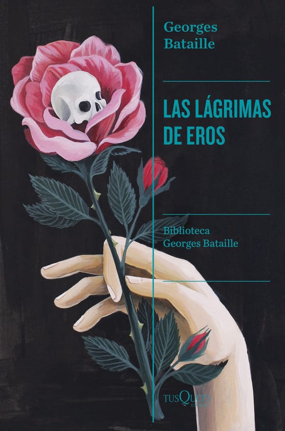 Coberta de Las lágrimas de Eros, de Georges Bataille