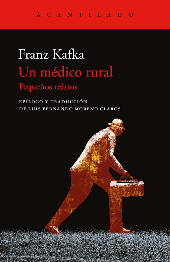 Coberta de Un médico rural, de Franz Kafka