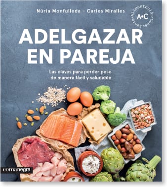 Coberta de Adelgazar en pareja, de Núria Monfulleda y Carles Miralles