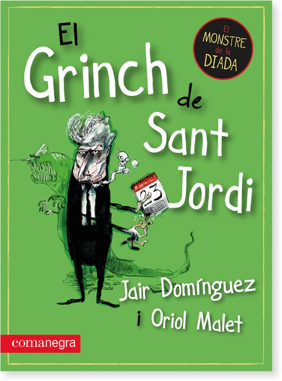 Coberta de El Grinch de Sant Jordi, de Jair Domínguez y Oriol Malet