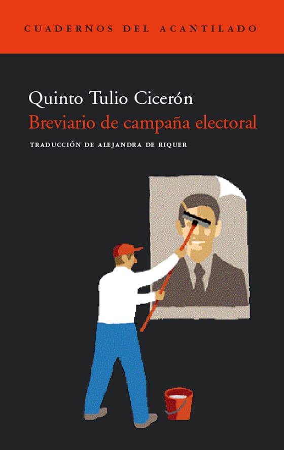 Coberta de Breviario de campaña electoral, de Quinto Tulio Cicerón