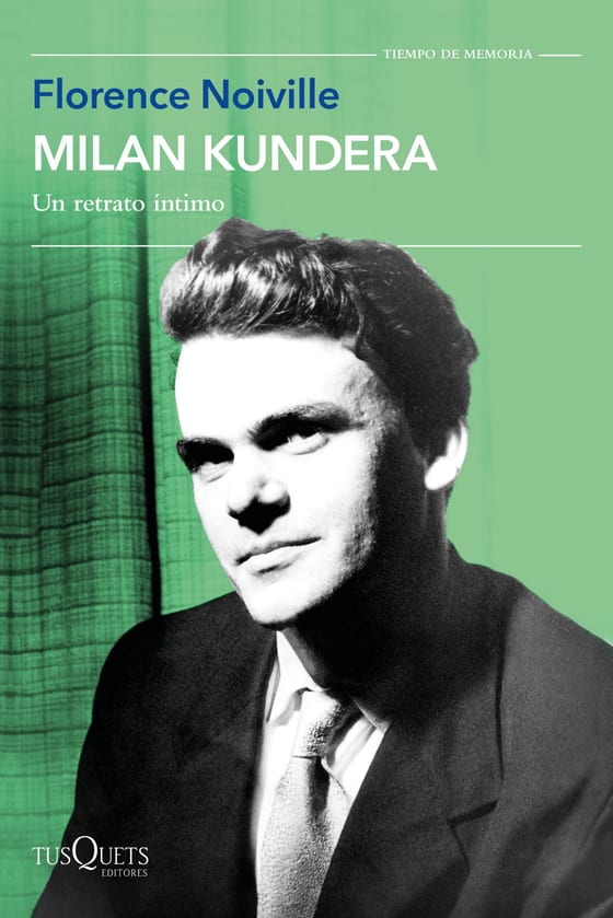 Portada de Milan Kundera, de Florence Noiville