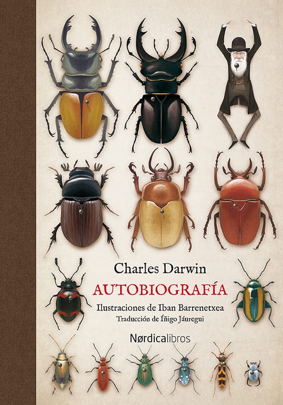 Coberta de Autobiografí­a, de Charles Darwin
