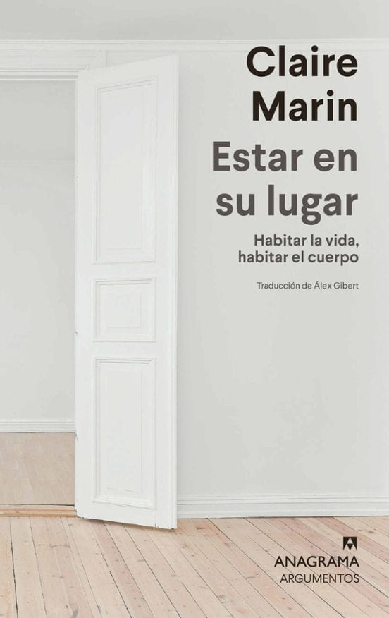 Portada de Estar en su lugar, de Claire Marin