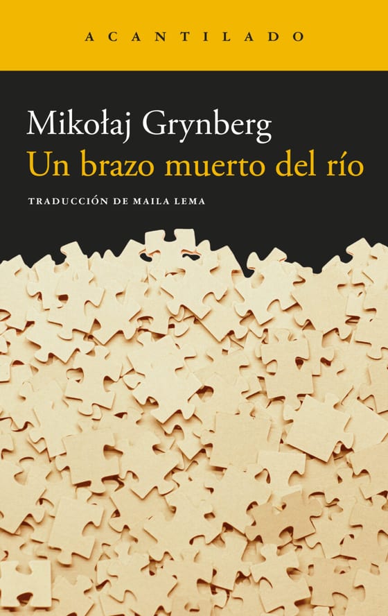 Coberta de Un brazo muerto del río, de Mikołaj Grynberg