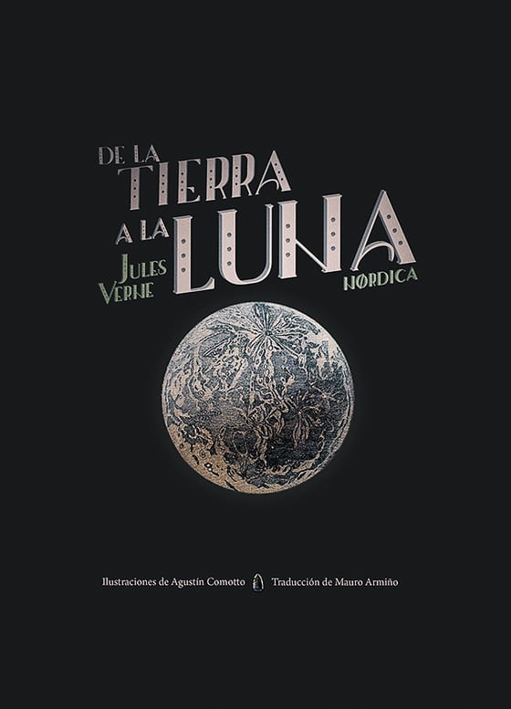 Coberta de De la Tierra a la Luna, de Jules Verne