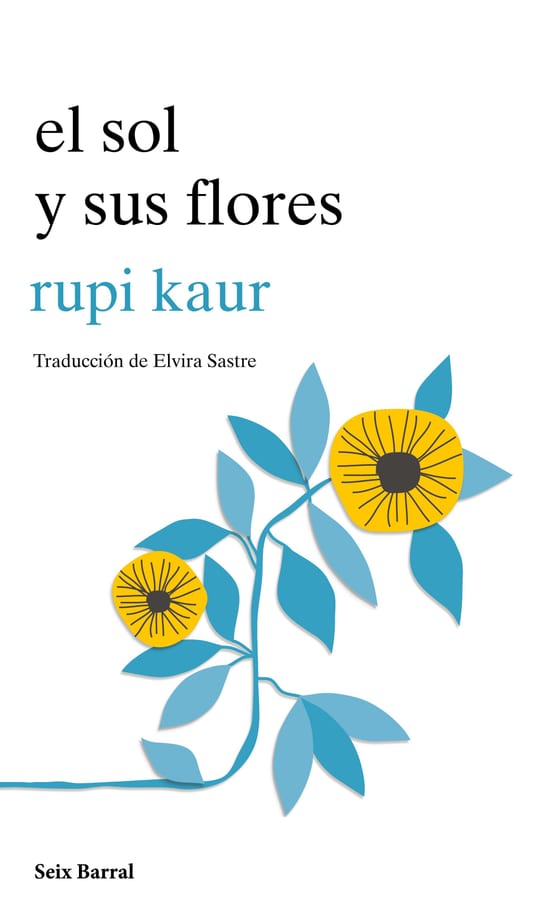 Portada de el sol y sus flores, de rupi kaur