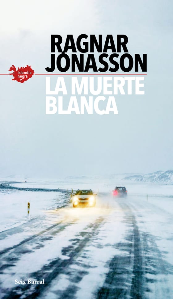 Portada de La muerte blanca, de Ragnar Jónasson