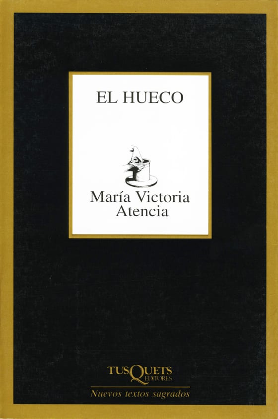 Coberta de El hueco, de María Victoria Atencia