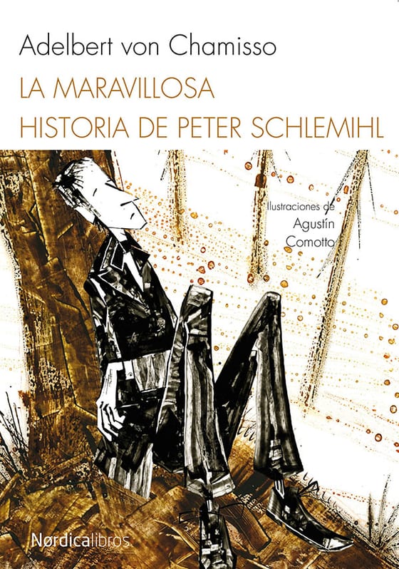Coberta de La maravillosa historia de Peter Schlemihl, de Adelbert von Chamisso