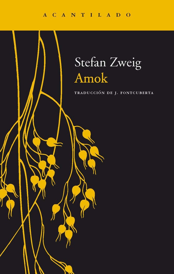 Coberta de Amok, de Stefan Zweig