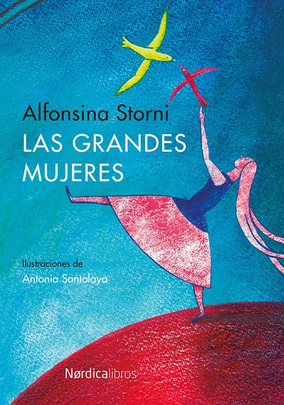 Coberta de Las grandes mujeres, de Alfonsina Storni