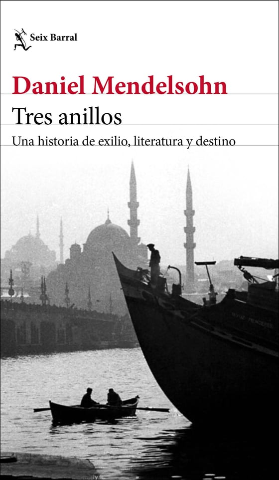 Portada de Tres anillos, de Daniel Mendelsohn