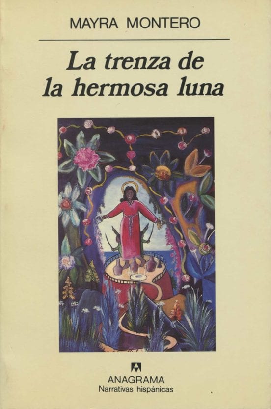 Coberta de La trenza de la hermosa luna, de Mayra Montero