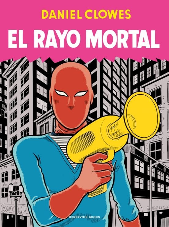 Portada de El rayo mortal, de Daniel Clowes