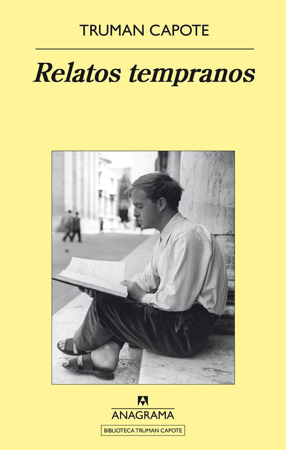 Coberta de Relatos tempranos, de Truman Capote