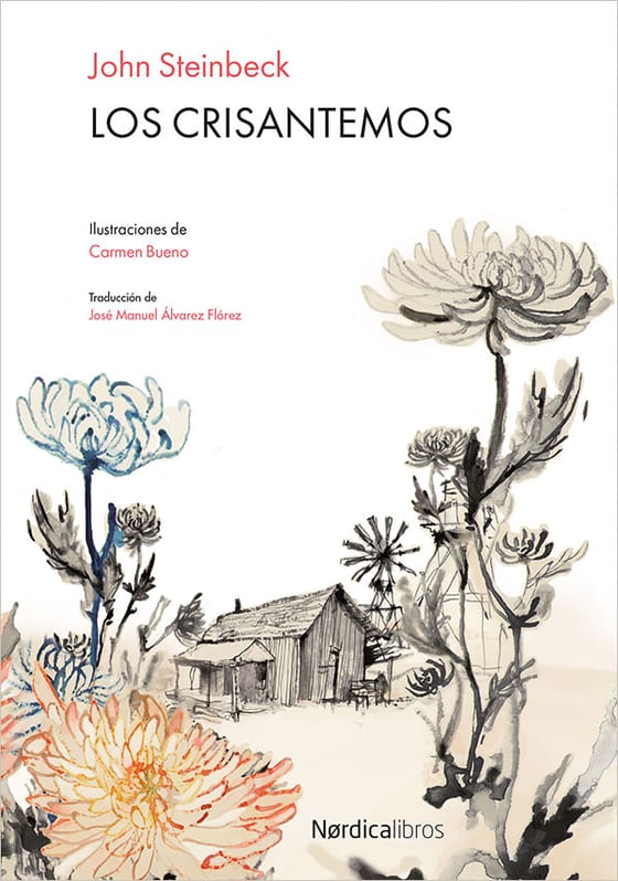 Coberta de Los crisantemos, de John Steinbeck